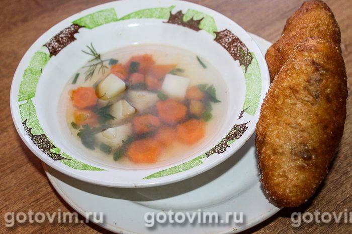 Овочевий бульйон. Фотографія рецепта