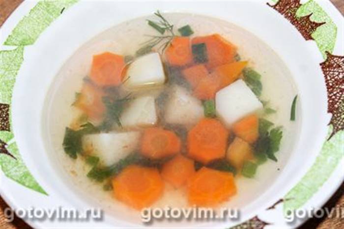 Овочевий бульйон, Крок 06